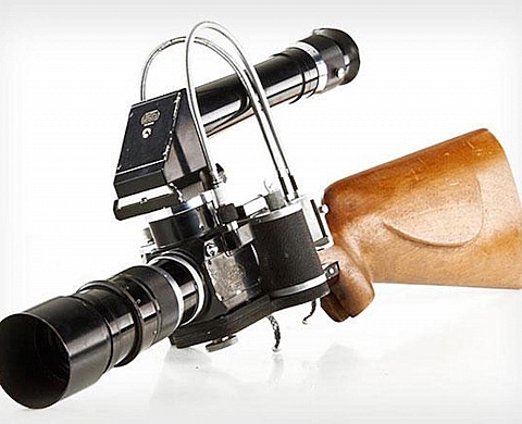 Le sniper-photographe a son gadget : le New York Leica Gun Rifle