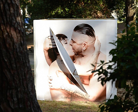 Le Baiser, pas vraiment du goût des racistes et des homophobes !