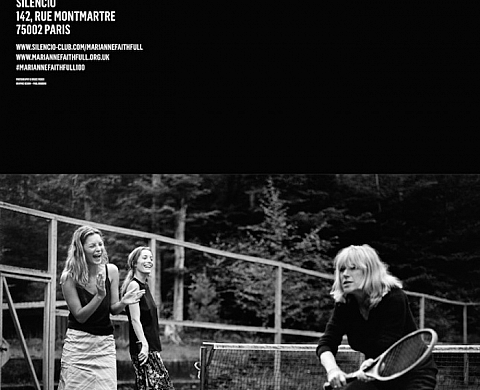 Vente de photographies de Marianne Faithfull à 100 euros !