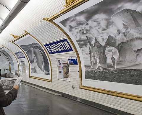 La RATP invite Sebastião Salgado et sa série « Genesis »