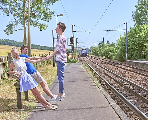 Exposition : « French Kiss » carte blanche SNCF Exposition : « French Kiss » carte blanche SNCF