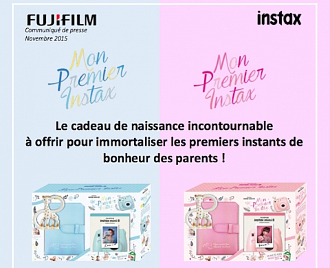 Bleu pour les garçons, rose pour les filles : le nouvel Instax de Fujifilm