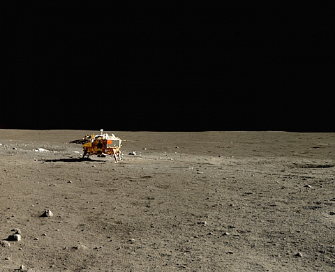 Quand la Chine va sur la Lune et prend des photos...