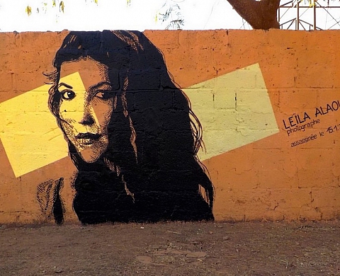 Leila Alaoui immortalisée à Ouagadougou