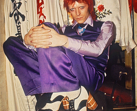 Plusieurs photographies inédites de David Bowie dévoilées par Mick Rock 