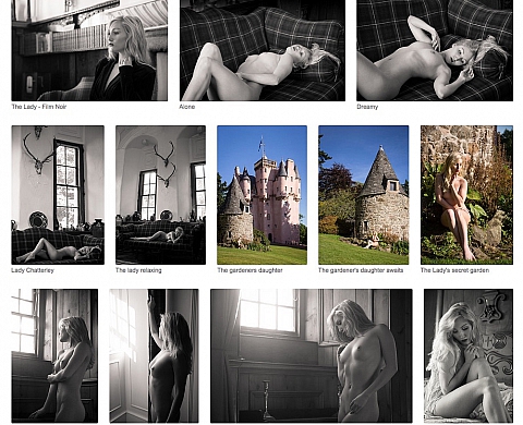 Scandale en Ecosse : des photographies de nus dans un château du XVIIe siècle