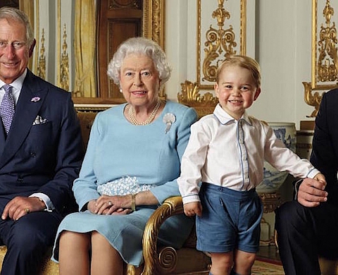 Dans les coulisses du cliché avec le prince George