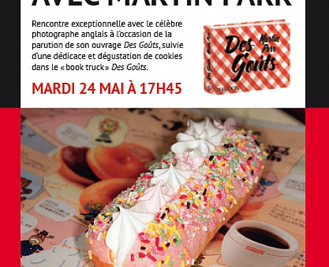 Rencontre-dédicace avec Martin Parr au MK2 Quai de Loire