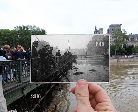 Les crues de 1910 et de 2016 :  une mise en perspective de Julien Knez