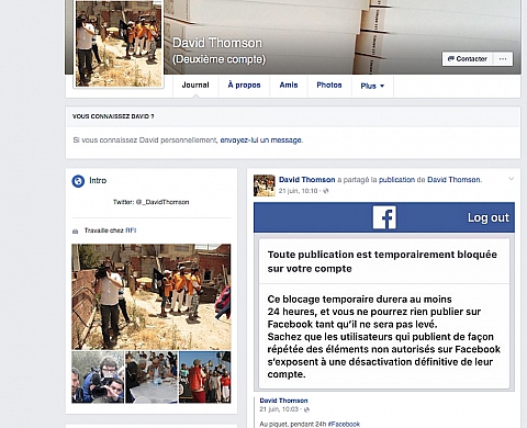 Drapeau de Daech sur une photo : un journaliste bloqué par Facebook