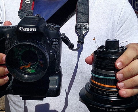 Encore des photographes molestés par les forces de l'ordre