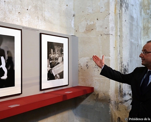Hollande aux Rencontres d'Arles : avant l'Euro, la photo !