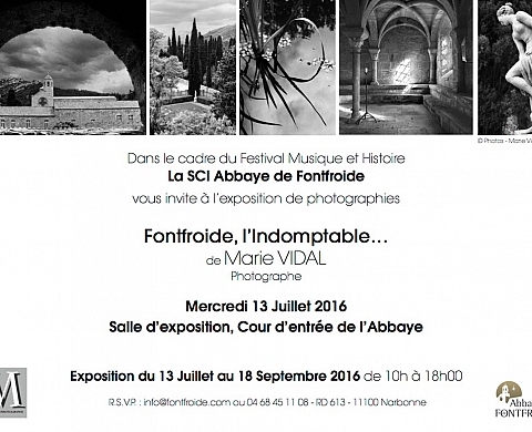 Exposition : «Fontfroide, l'indomptable» de Marie Vidal