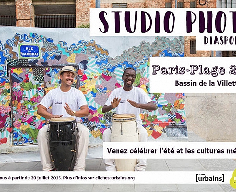 «Diasporama» : le studio photo de Paris Plages