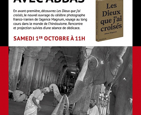 Rencontre avec le photographe Abbas au MK2 Bibliothèque