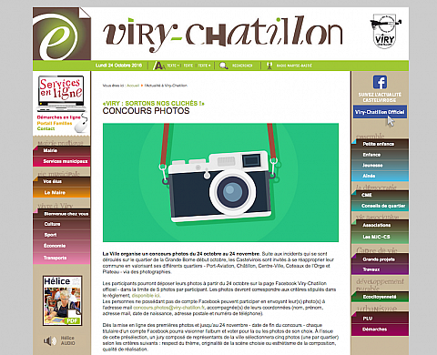 Un concours photo pour répondre aux clichés à Viry-Châtillon