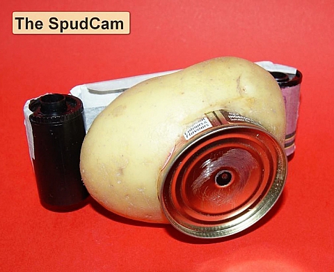 Un appareil photo-patate : le pari fou d'un photographe amateur