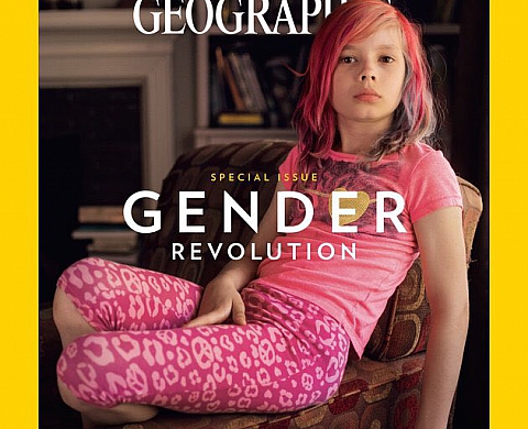 La photo d'une jeune fille transgenre en couverture du National Geographic