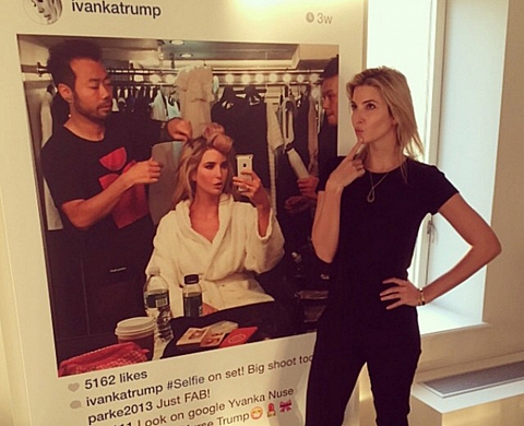 Richard Prince dément être à l'origine du portrait d'Ivanka Trump