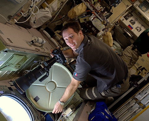 Quel est l'appareil photo de Thomas Pesquet ?