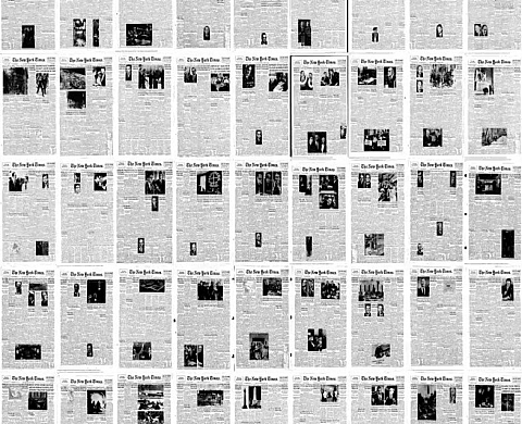 165 ans de couvertures du New York Times en une minute