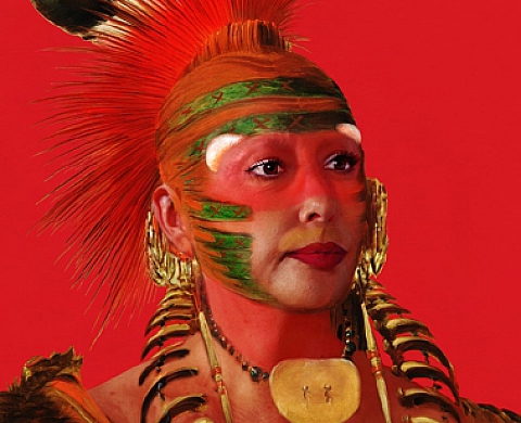 Orlan - Self-Hybridations Indienne-américaines