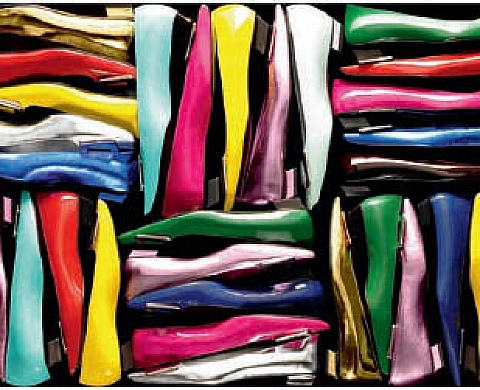 Rétrospective de photos de souliers à la MEP