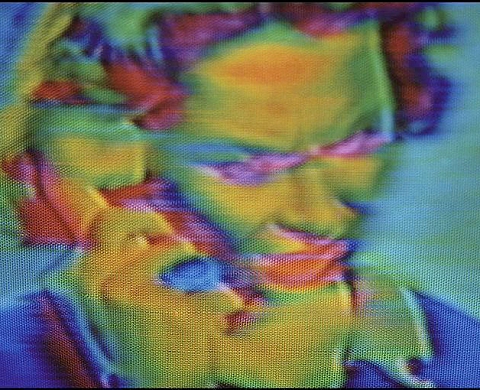 Harry Gruyaert TV SHOTS installation au Passage du Désir