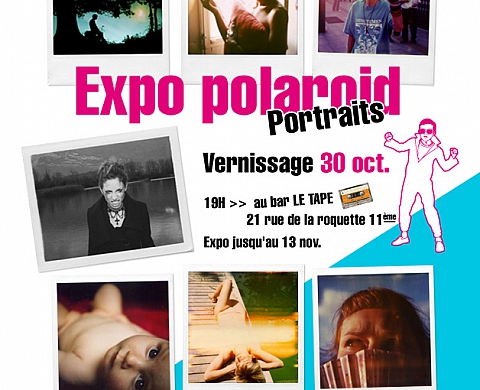 Exposition Polaroid - portraits