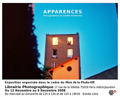 Estelle Fridlender « Apparences » Estelle Fridlender « Apparences »