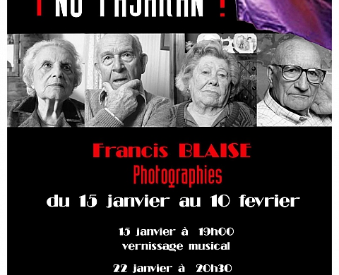 Francis BLAISE No Pasaran, portraits de combattant-e-s en Espagne républicaine