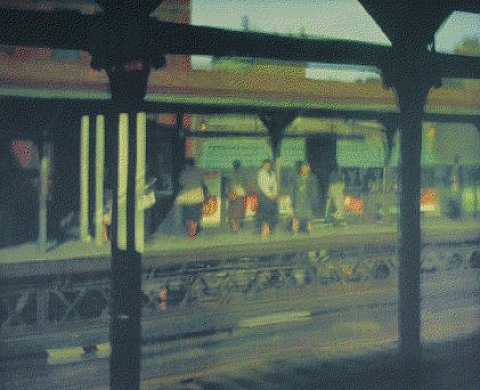 Saul Leiter - Dancing in the street