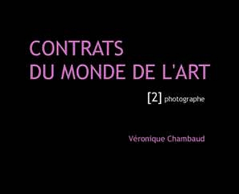 Contrats du monde de l'art photographe Contrats du monde de l'art photographe